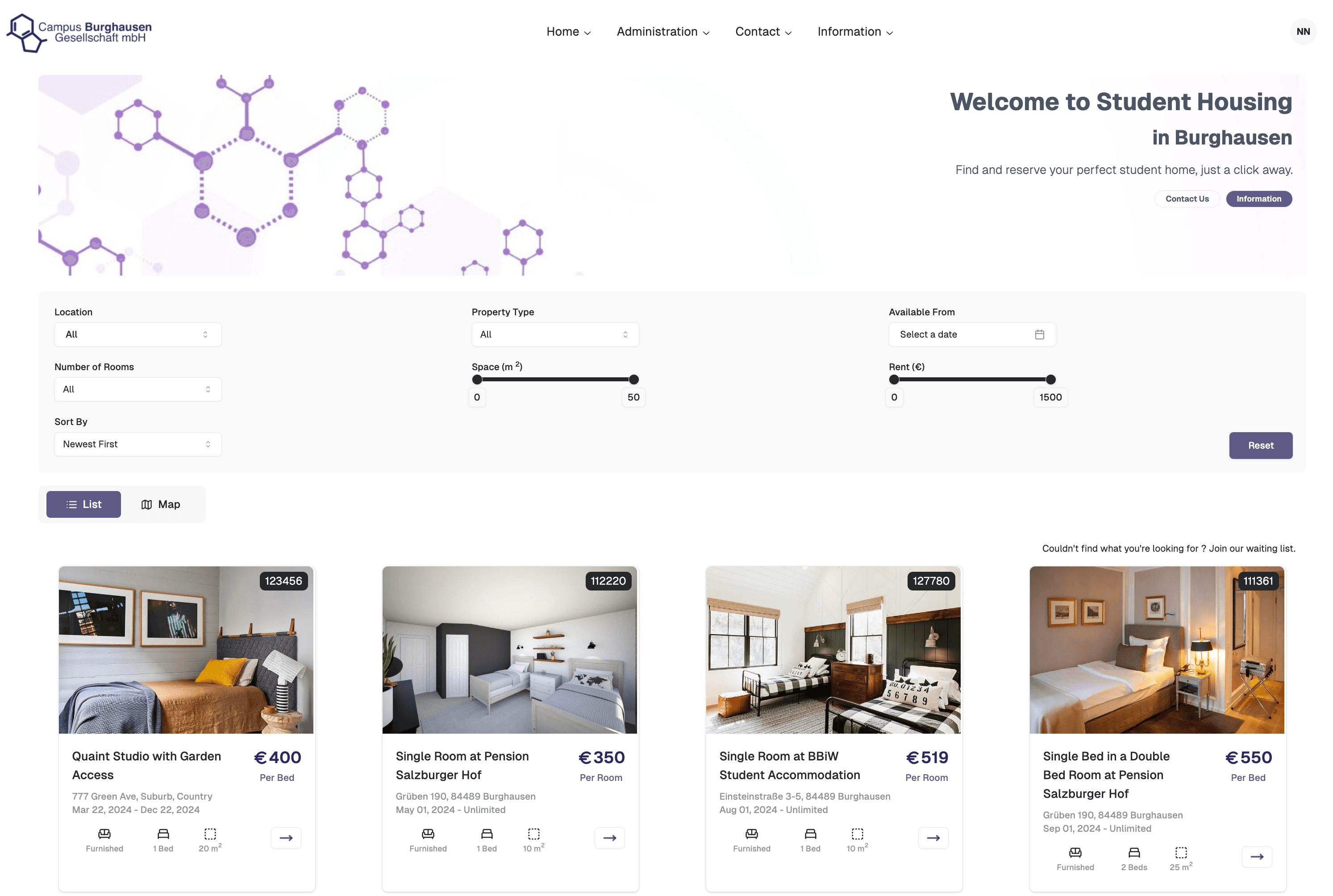 Home page